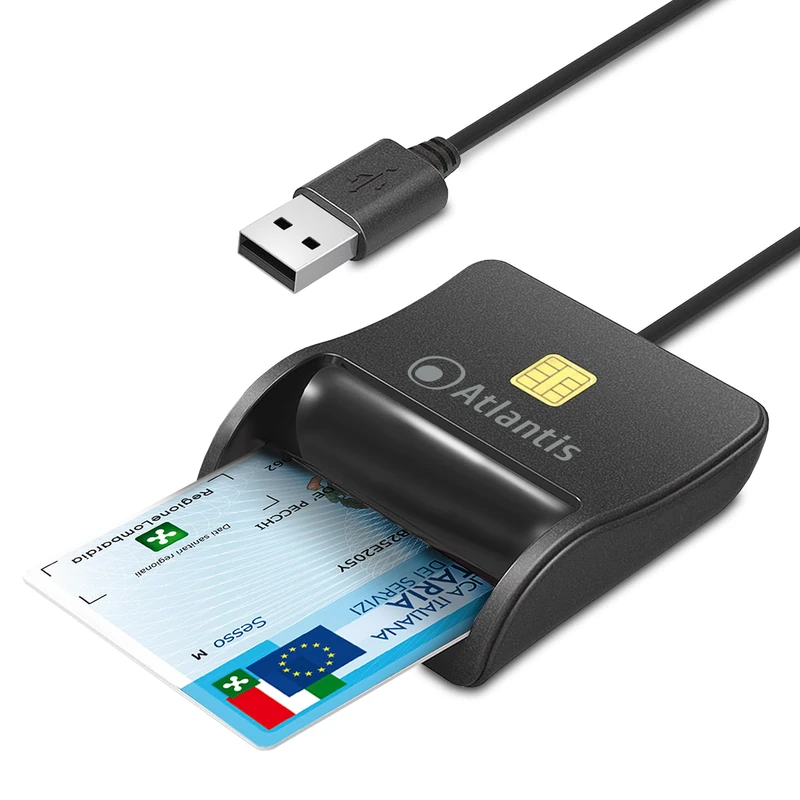 Atlantis Land P005-SMARTCR-U Smart Card Reader
