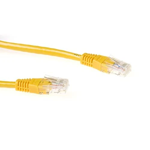 ACT CAT6 LAN Cable 7 m Ethernet, 10/100/1000/Mbit/s, RJ45, U/UTP Ethernet Cable, 250 MHz, PoE, Full Copper Cables, for Switch, Router, Patch Panel, TV, PC & Laptop - IB8807