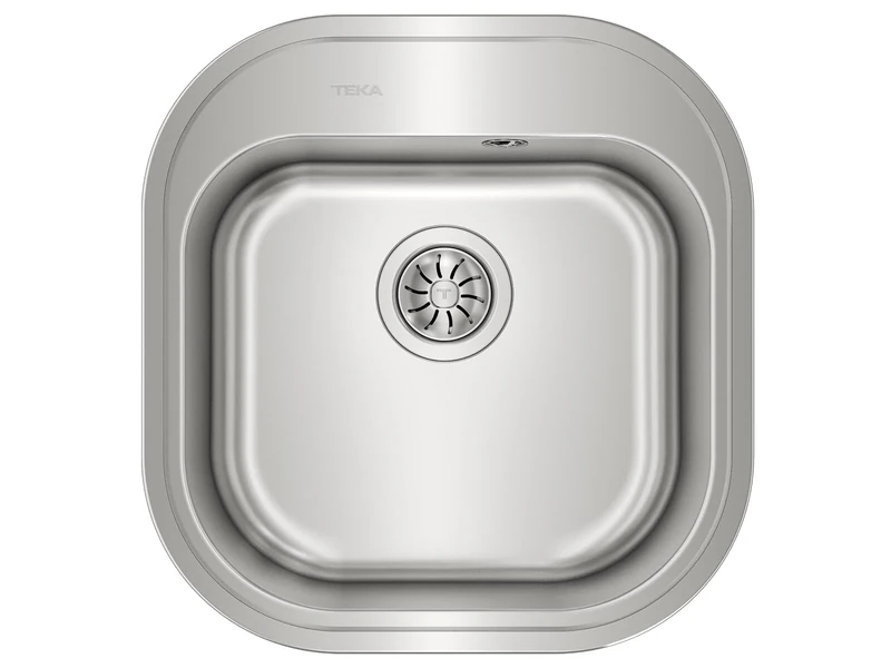Inox sink of Teka model Stylo.