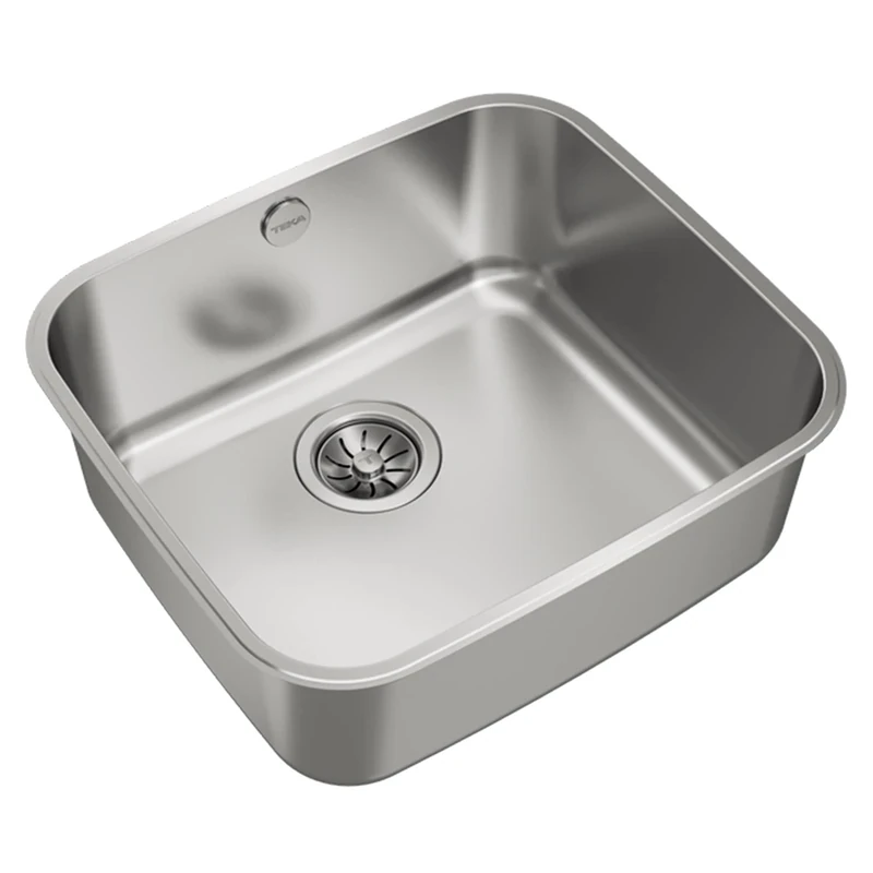 Franke 10125123 BE 450/400 CN Kitchen Sink with a Single Bowl from Teka, Grey