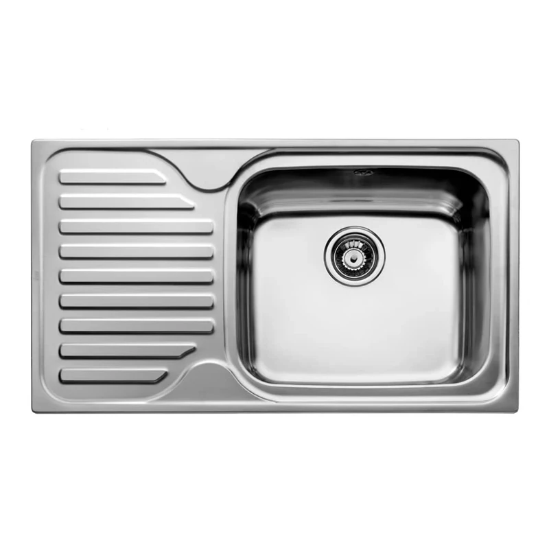 Kitchen Sink Made of Stainless Steel with A Single Bowl from Teka Classic Max 1C 1E R - Right - 11119200