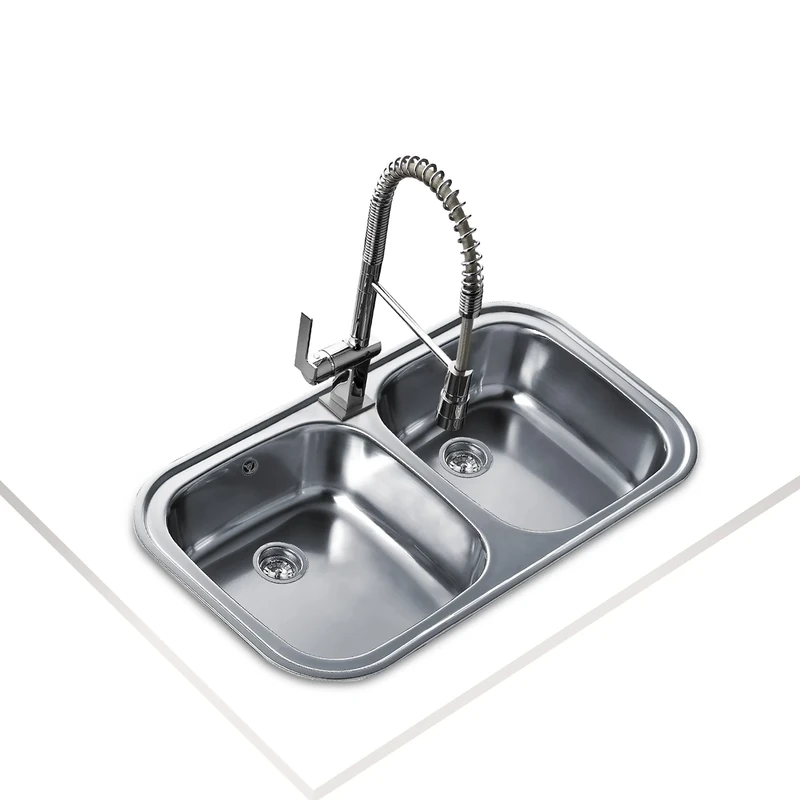 Inox sink of Teka model Stylo.