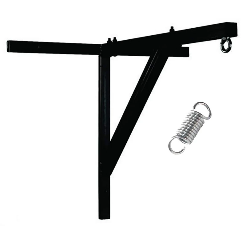 Green Fitness Punch Bag Bracket Set Wall Support including Spring - Image 1