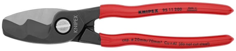 KNIPEX Cable Shears-Twin Cut Edges