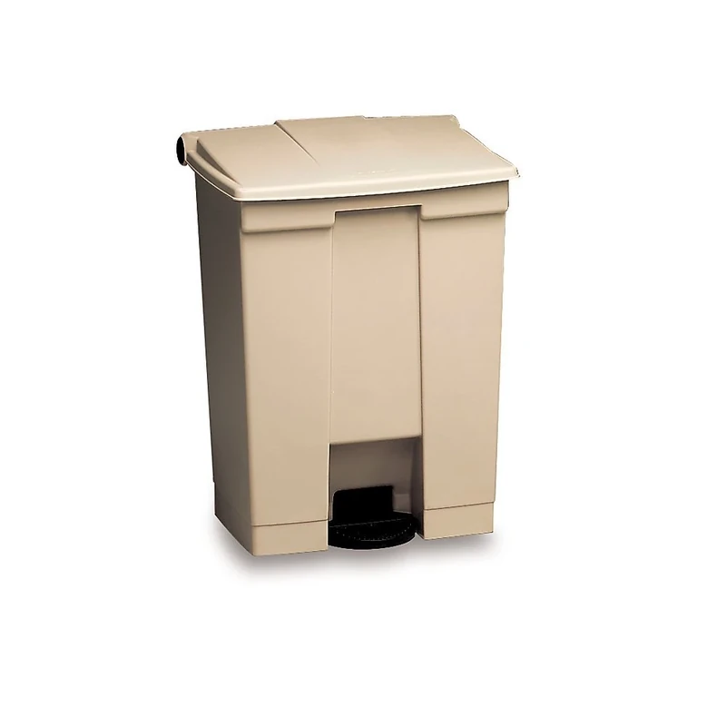 Rubbermaid Commercial Products Step-On Container 45 Litre Beige FG614400BEIG