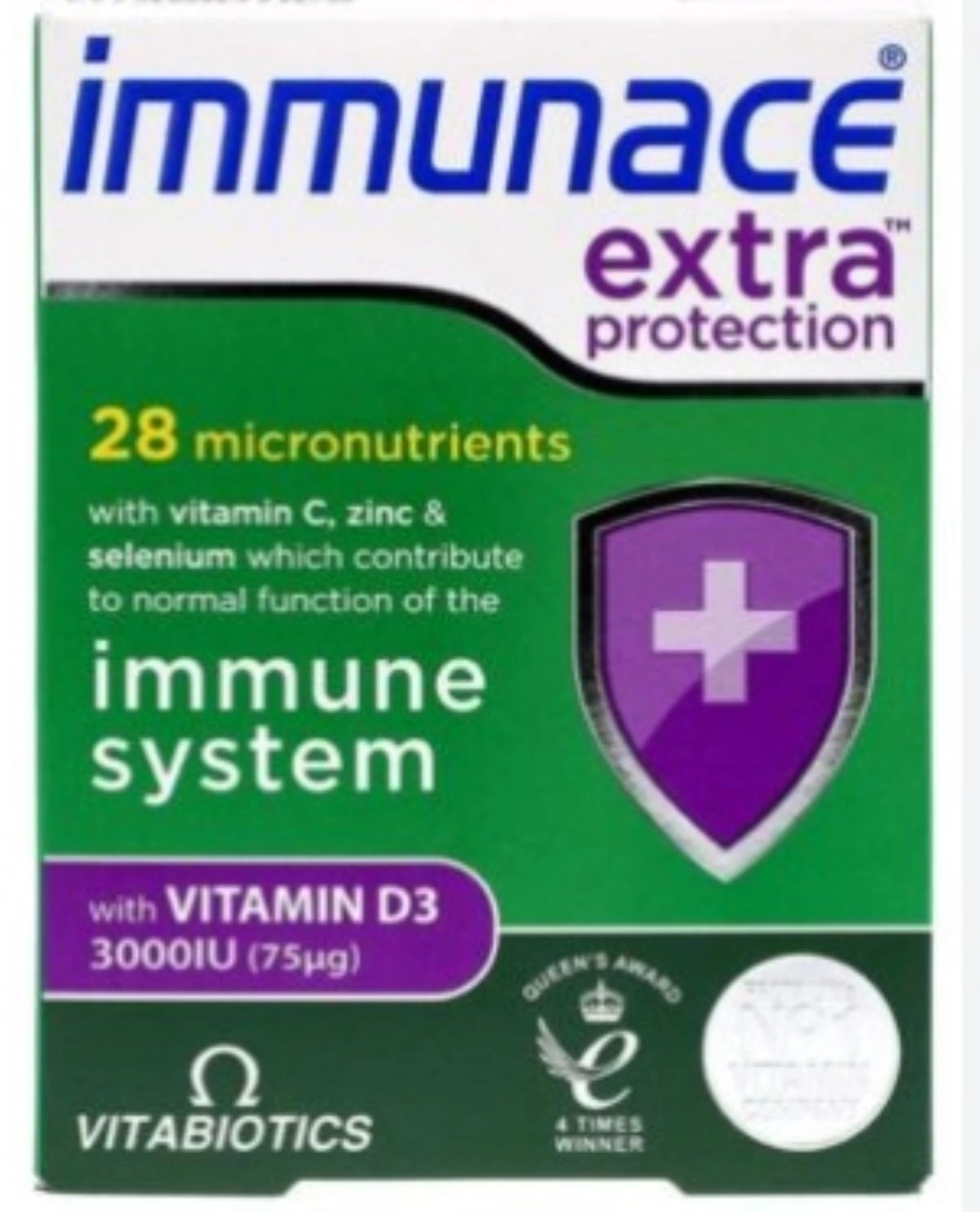 Vitabiotics Immunace Extra Protection Tablets 30s