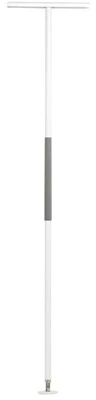 SuperPole Basic Floor Mounted Grab Rail, Assists Standing, Rransferring or Moving in Bed, Features Rubber Pads to Preven Floor& Ceiling Damage, Grab Rail, Increases Patient Safety, Mounting Support