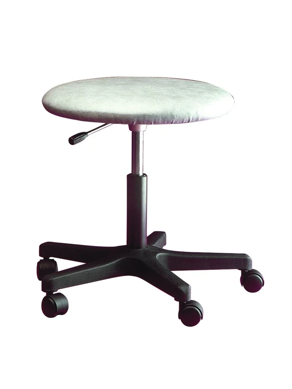 Pneumatic Wheelie Stool, Height Adjustable, Swivel Castors, Mobility When Seated, Rolling Chair for Physician’s Office, Massage Tables, 46 cm Diameter (Eligible for VAT relief in the UK)