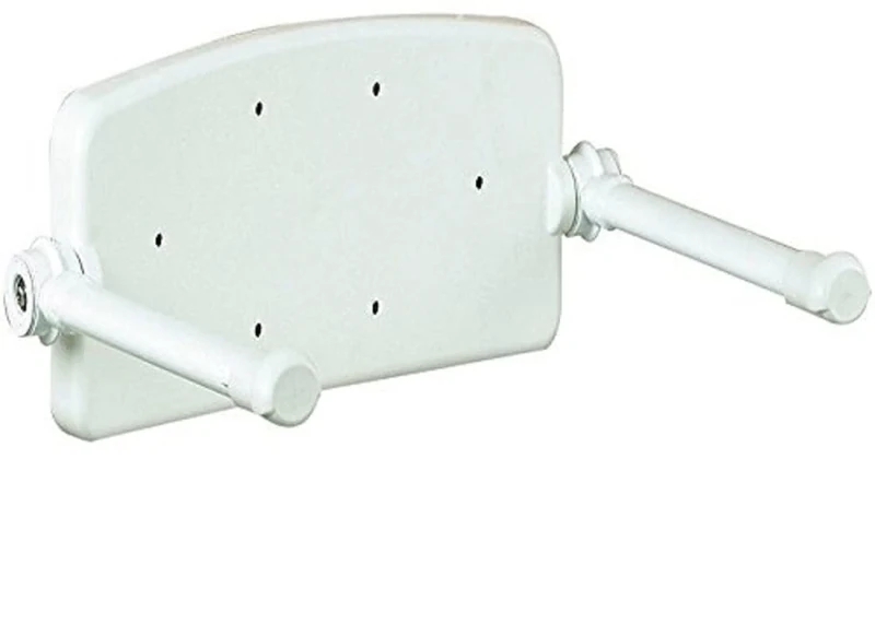 Savanah Shower Seat Backrest and Arms, (Eligible for VAT relief in the UK), For Homecraft Shower Seat, Fold Away Arms, Comfortable, Secure, Stable Support For Elderly, Disabled, Injured