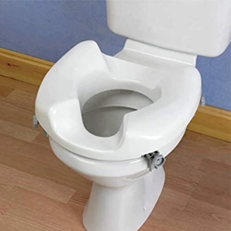 Patterson Medical Wide Access Toilet Seat, Designed for Individuals Who Face Challanges With Personal Cleansing, Reduces Access Difficulties