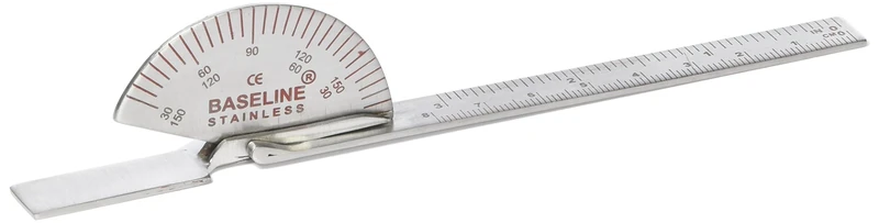 Patterson Goniometer, Measures Range of Motion of Finger Joints, and Small Joints Including Toes, 15 cm Finger/Toe Baseline