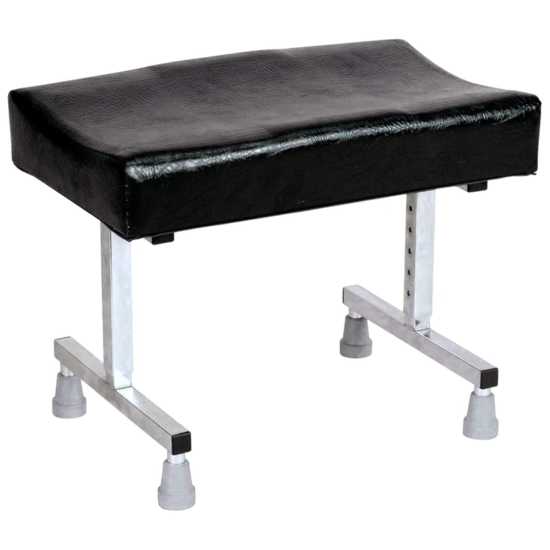 DAYS Adjustable Footstool – Supportive Foots tool, Height Adjustable Foot Rest Under Desk, Ergonomic Footrest for Living Room & Office, Comfortable & Stable Leg Support for Elderly