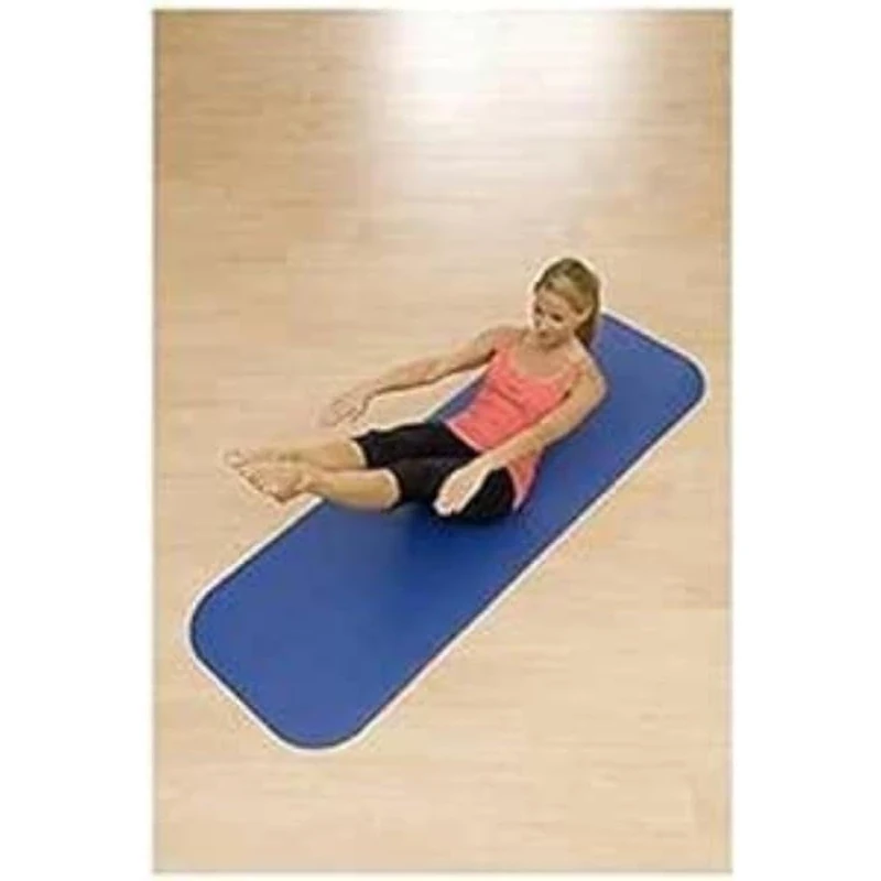 AIREX Coronella Exercise Mat, Ideal for Physical Therapy and Personal Training, Durable and Long-Lasting with a Flat Non-Slip Surface for Ultimate Protection, Blue, 185x60x1.5cm - Image 1