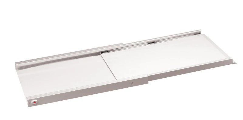Homecraft Access Telescopic Broad Ramps, 3 Meters, Adjustable Wheelchair Ramp for Safe and Stable Mobility, Non-Slip Transfer Ramp with Side Rails, Security Ramp for Wheelchairs, Scooters, and Walkers