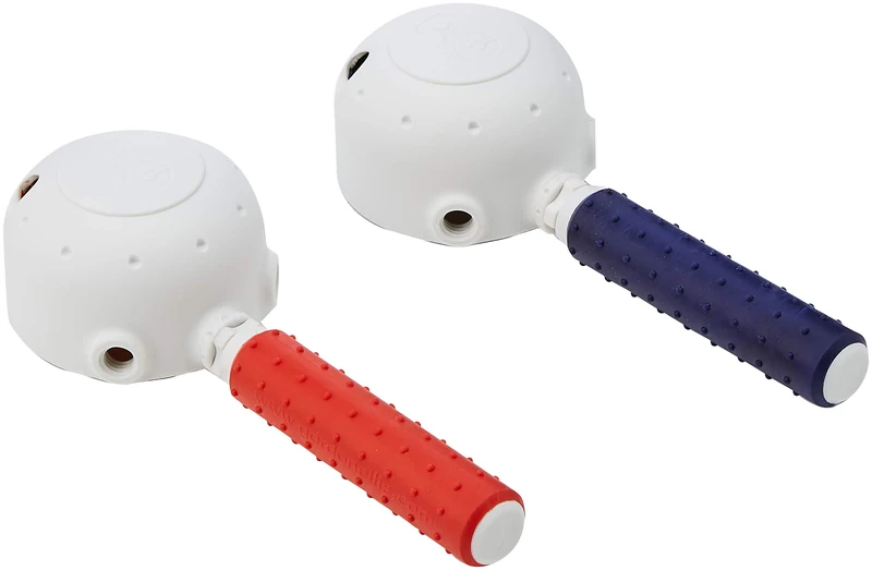 HOMECRAFT Derby Tap Turners, Easy to Use Tap Turners for Crosshead and Crystal Taps Pack of 2 - Image 1