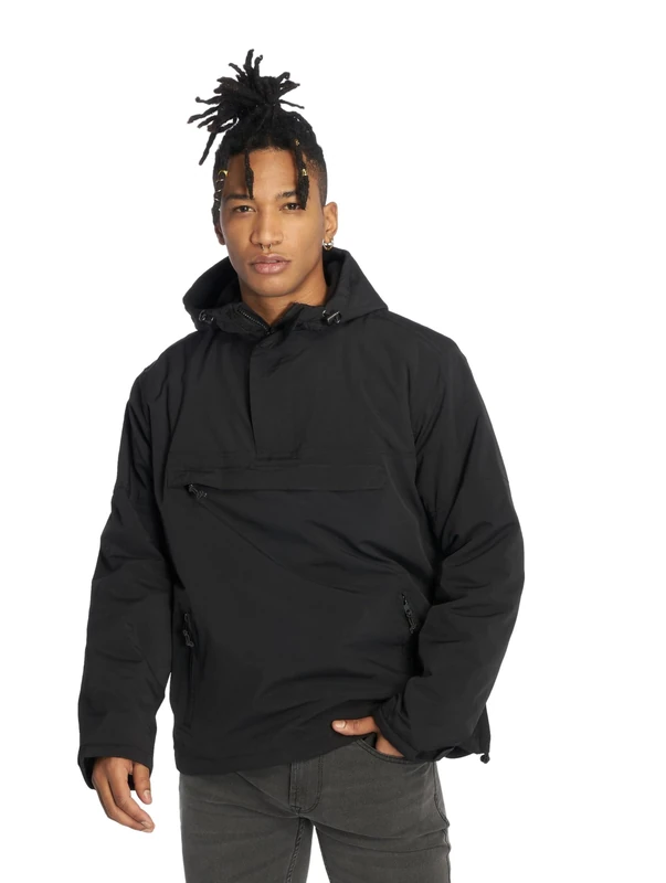 Brandit Windbreaker, Color: black, Size: XL