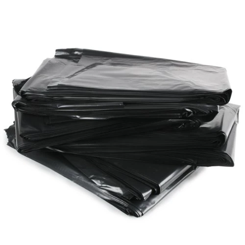 drinkstuff Compactor Sack Bin Liners, Black, 20" x 34" x 47", Pack of 100