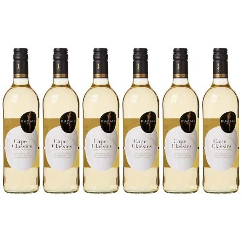 Kumala Cape Classic White Wine, 6 x 750ml
