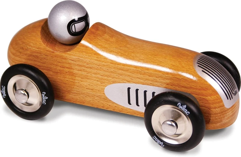 Vilac Vilac2286S Natural Wood Old Sport Car