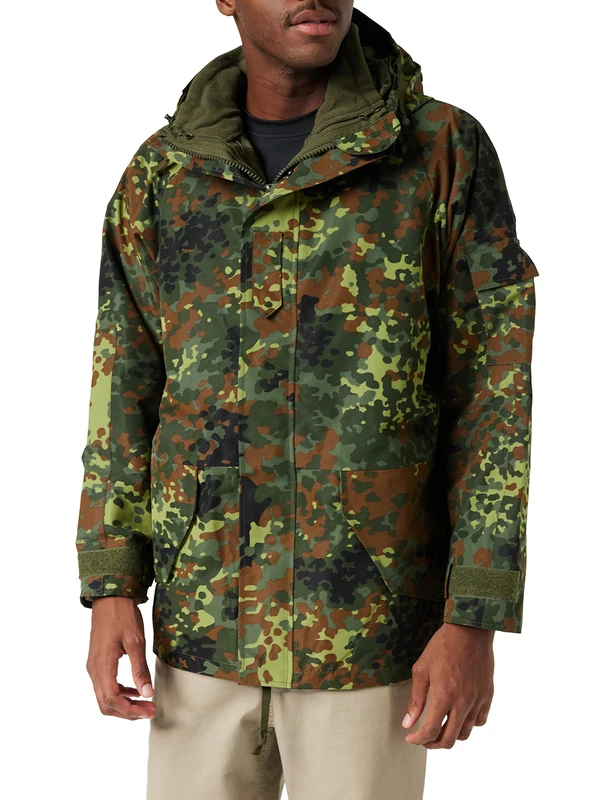 Mil-Tec Men's Jacket-10615021 Jacket, Navy Multicolor, M UK