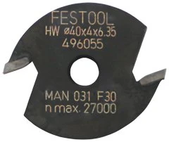 Festool Slotting Cutter HW D40 x 4 KL - Image 1
