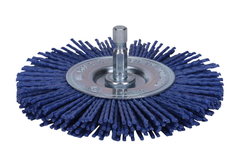 Century Drill and Tool 77443 Fine Nylon Abrasive Radial Brush, 4-Inch