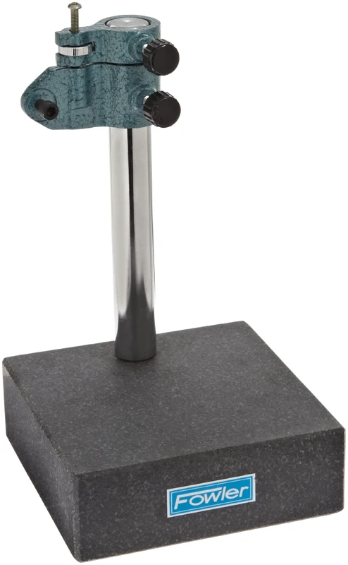 Fowler 52-580-030-0 Granite Gage Stand with 8" Column Height and 0.00005" Flatness