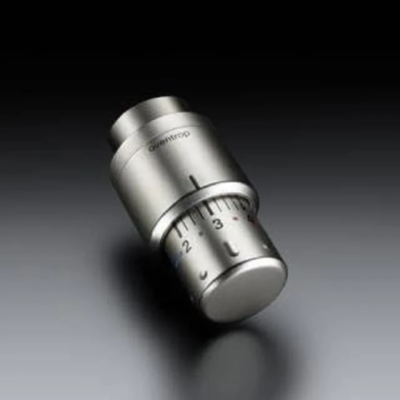 OventropSH Oventrop Thermostat Uni SH with Zero Setting and Liquid Sensor 1012085 Stainless Steel Look 30 x 1.5