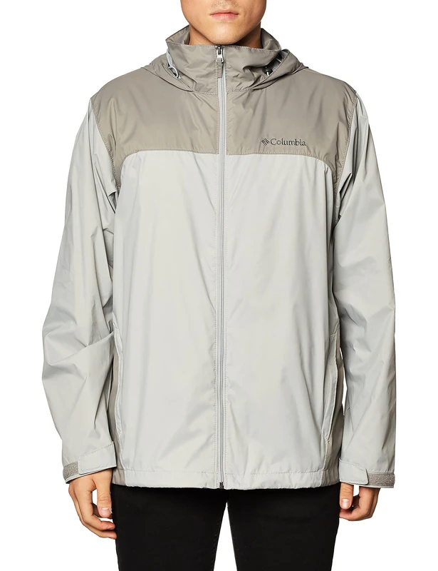 Columbia Men's Glennaker Lake Jacket, Tusk, Grill, S