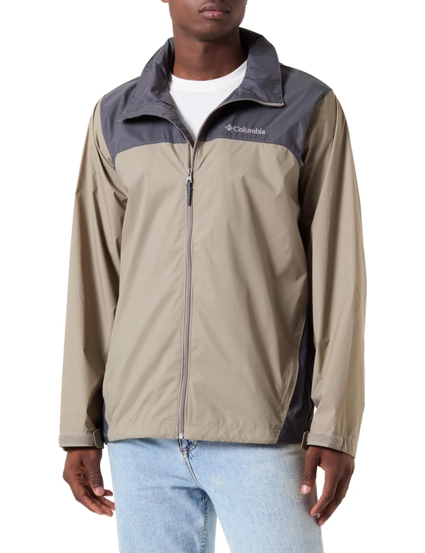 Columbia Men's Glennaker Lake Rain Jacket, Orange, M