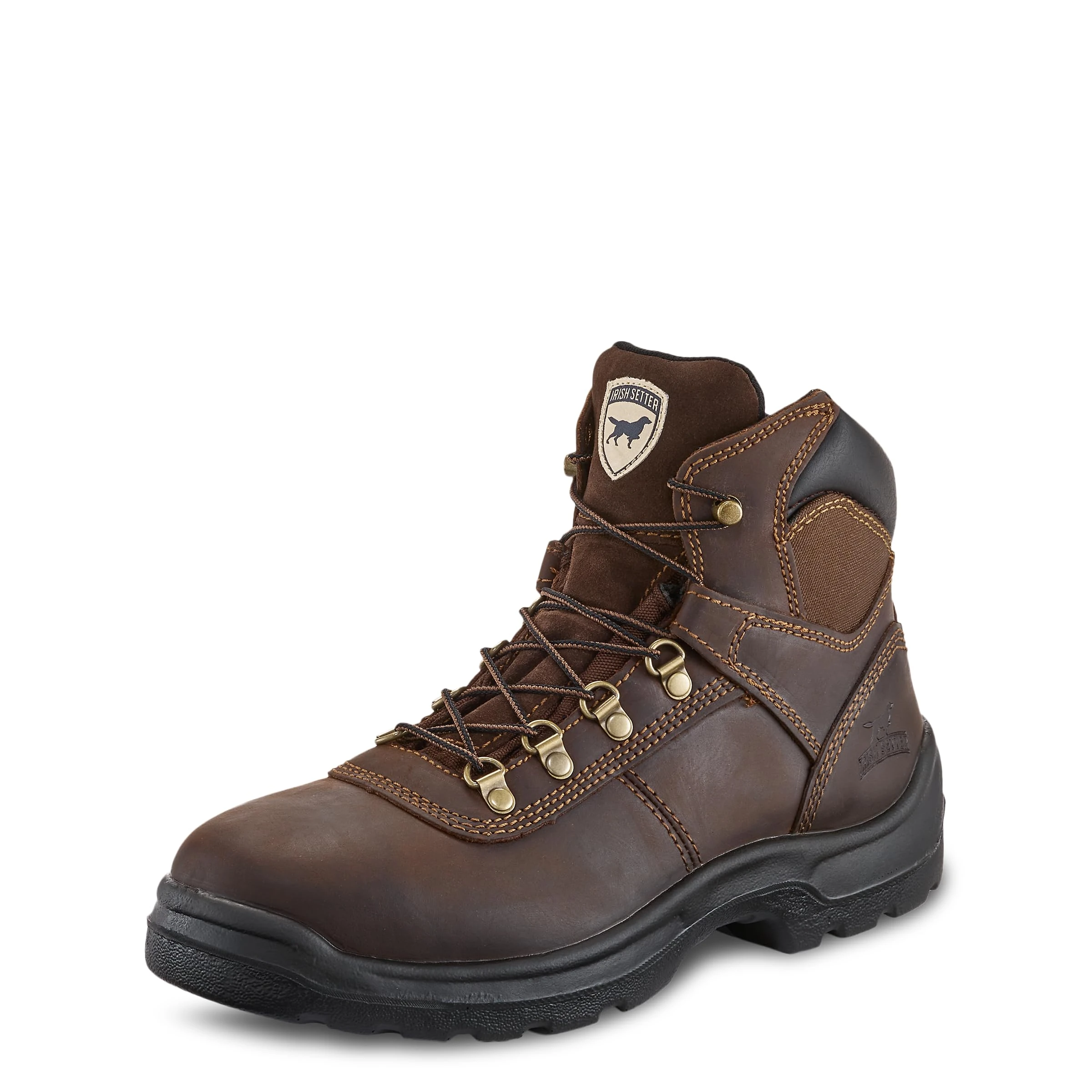 Irish Setter Men's 83608 6" Steel Toe Work Boot,Brown,8.5 EE US