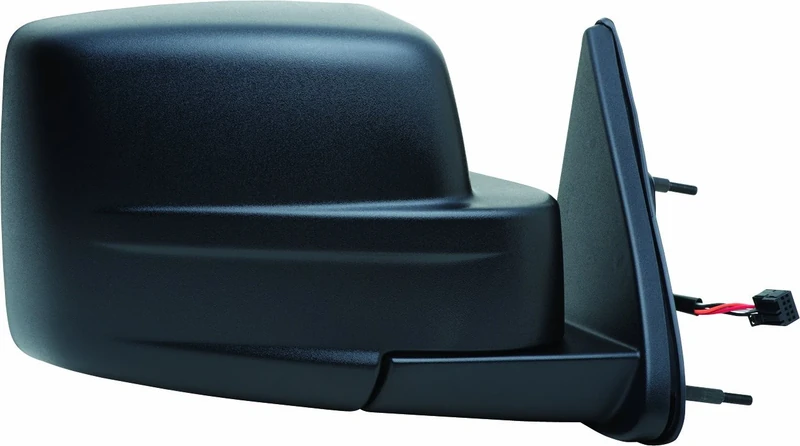 Fit System 60587C Passenger Side Mirror for Dodge Nitro, Textured Black, Foldaway (Code GTS, 10 pin/ 5 Wire), Heated Power