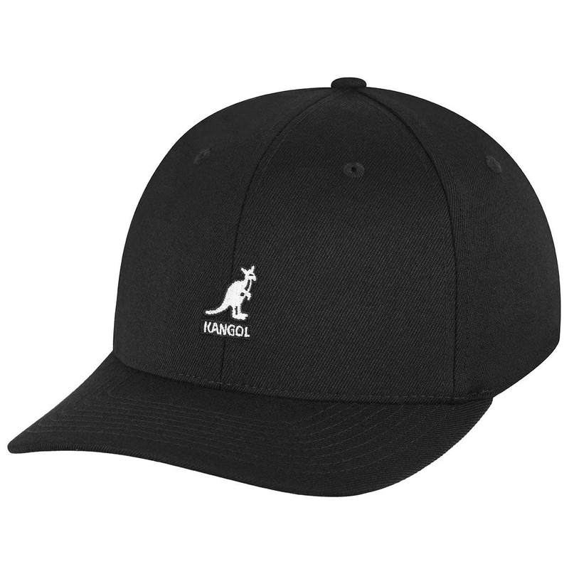 Kangol Wool Flexfit Cap Base Fitted (XXL (62-63 cm) - Black)