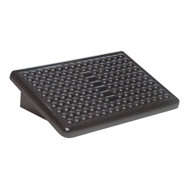 Unilux Comfort Footrest Massage Effect 45 x 12 x 30 cm Black - Image 1