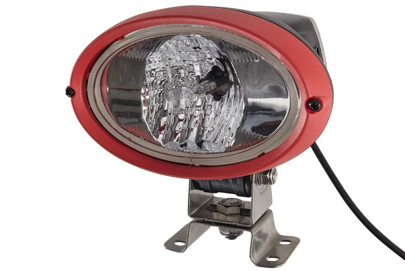 HELLA 1GA 996 461-311 Xenon-Worklight - Oval 100 Powerpack - 12V - mounting/Screw Connection - Four-point mounting - Short distance lighting - Cable: 500mm - Plug: AMP
