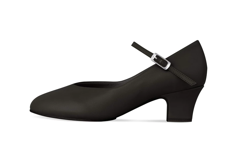 Bloch Dance Women's Broadway Lo Character Shoe Black Size: 4 UK