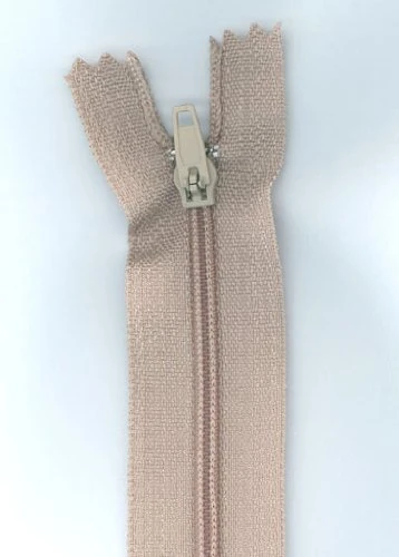 ZIPS 10 x Beige 41cm 16" Nylon Closed Cushion Upholstery Sewing