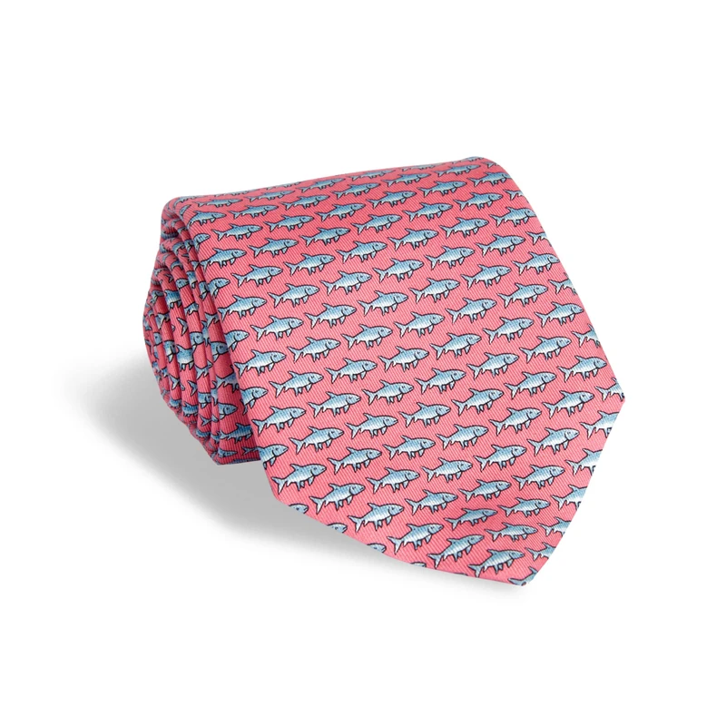 Vineyard Vines Men's Tie Necktie, Bonefish Pink, One Size