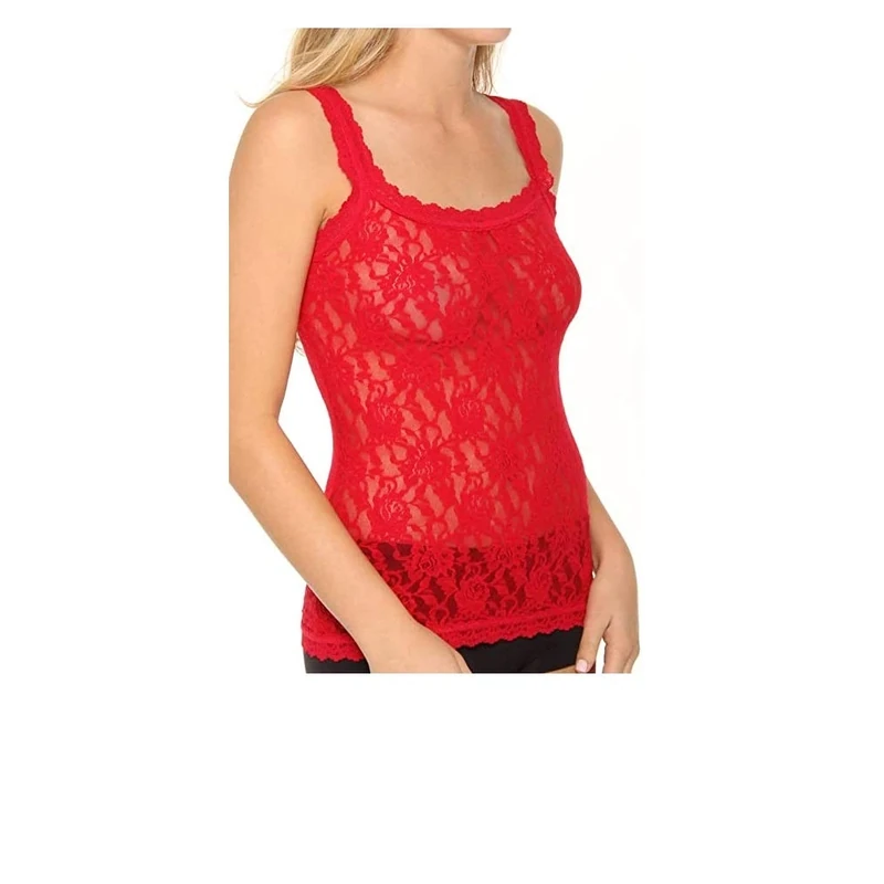 hanky panky Women's Signature Lace Camisole, Red, XS