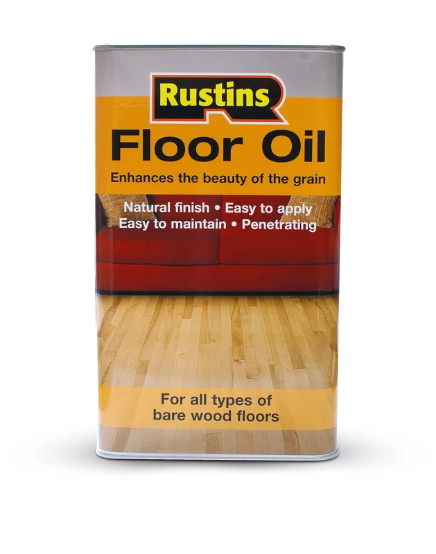 Rustins Floor Oil - 5 Litre Professional Wood Finish - Image 1