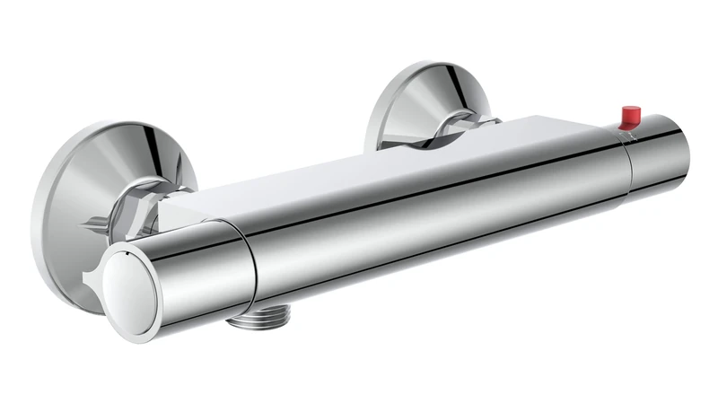 Hoga Vigo 52445 Shower Unit Thermostat Chrome - Image 1