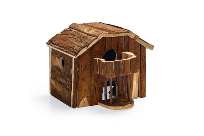 Karlie Wonderland 84236 Rodent House Natural Wood 30 x 28 x 24 cm