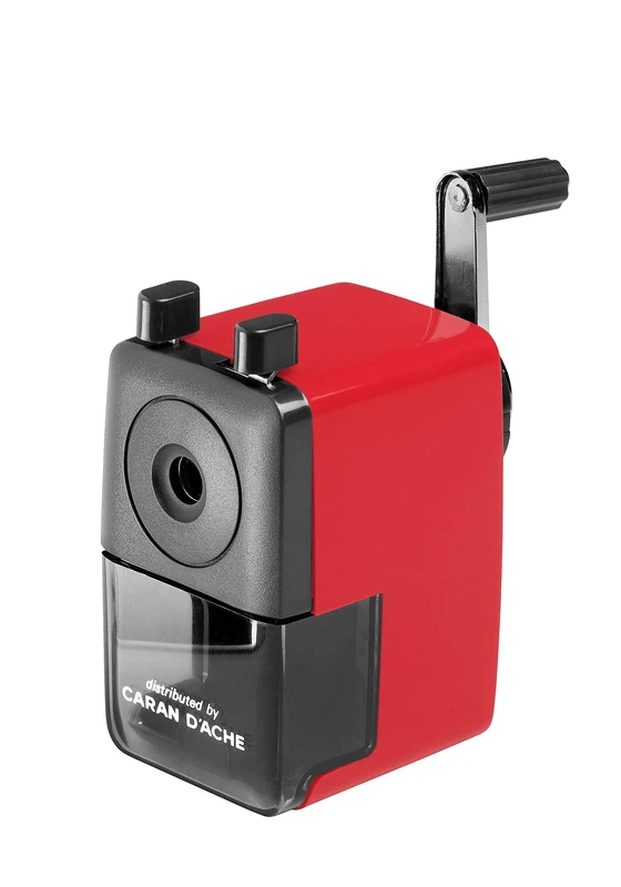 Caran d'Ache Plastic Pencil-Sharpening Machine - Red
