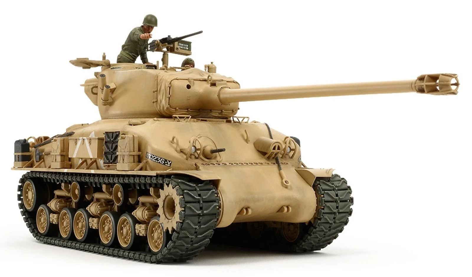 TAMIYA 300035323 – 1:35 Israeli Tank M51 Super, 105 mm, Verschieden