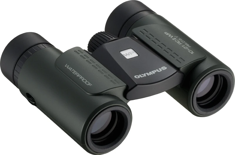 Olympus 10x21 RC II WP Binoculars – Ultra-Compact, Waterproof, Lightweight, BaK-4 Prisms, Multi-Coated Lenses, 10x Magnification for Outdoor Adventure, Birdwatching, Travel