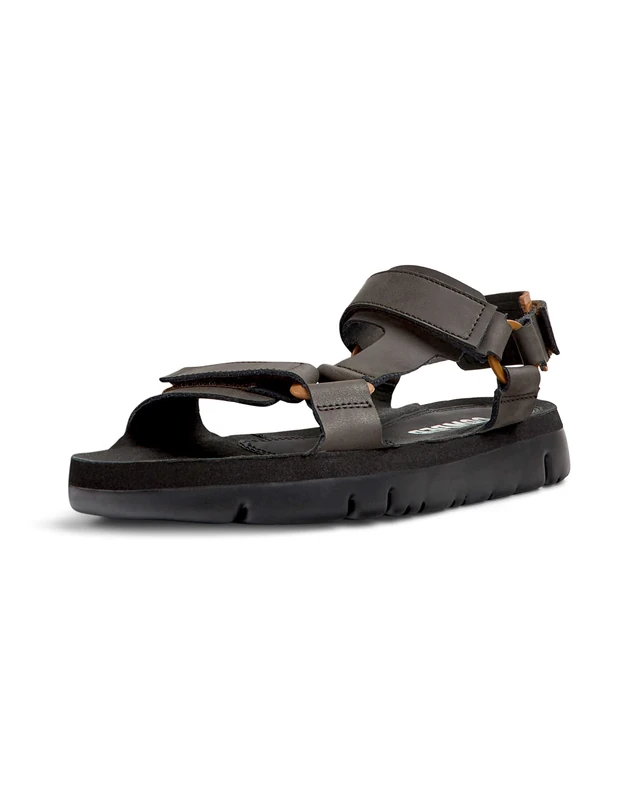 Camper Caterpillar Sandal K100416 Men's Strap, Dark Brown 021, 8 UK