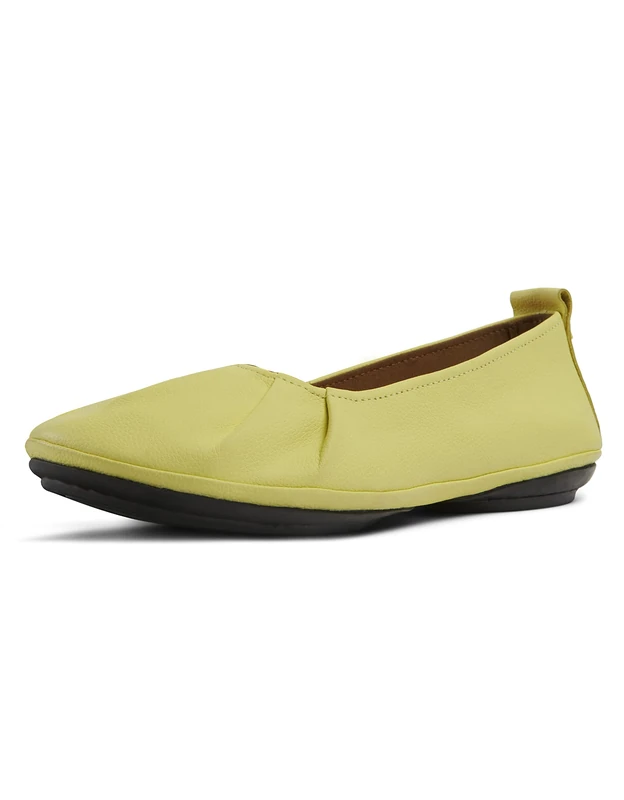 Camper Women's Right Nina K201364Ballet Flat, Yellow 004, 7 UK