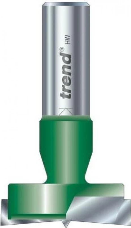 Trend CraftPro Dowel Drill Router Cutter Bit, 1/2 Inch Shank, 35mm Cut Diameter, Tungsten Carbide Tipped, C250X1/2TC