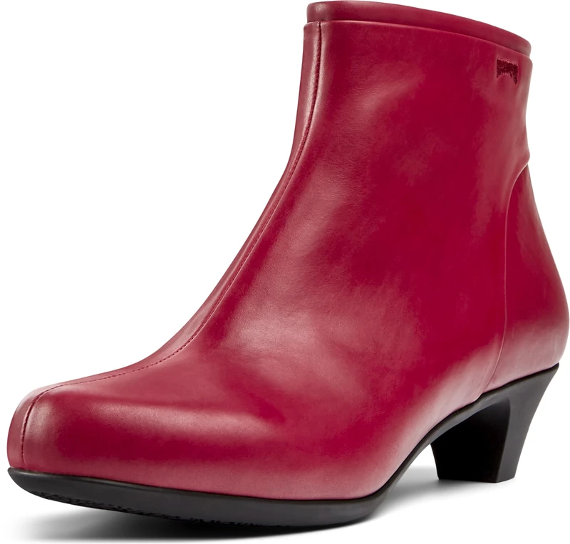 Camper Helena Bajo 46232 Women's Ankle Boots, Red 040, 4 UK
