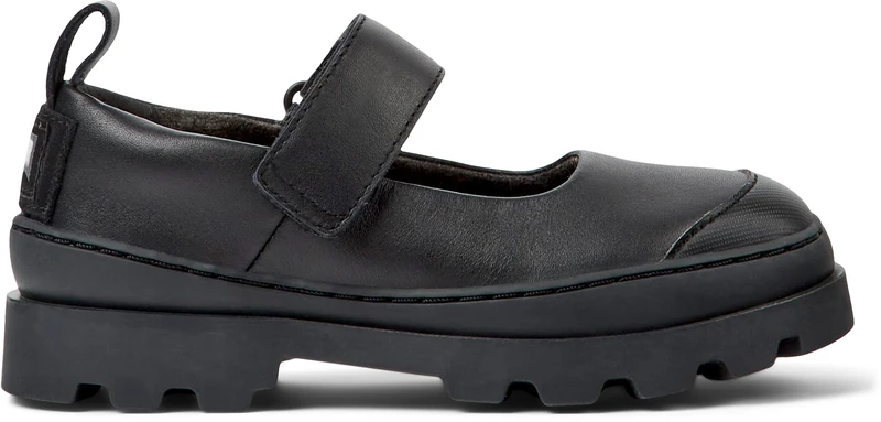 Camper Girls Brutus Kids K800522 Mary Jane Flat, Black, 2.5 UK